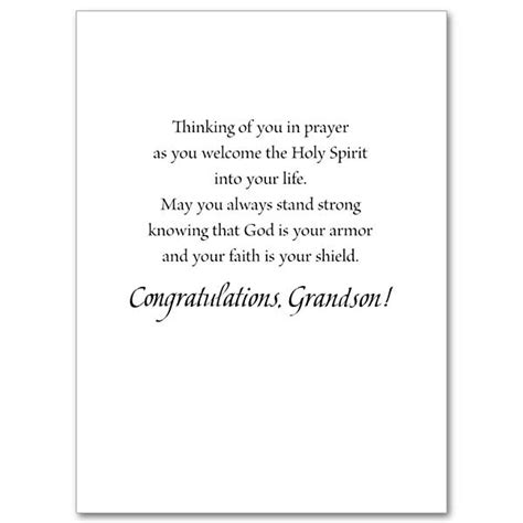 S,o here are many ideas for greetings your grandson or granddaughter on their Confirmation. . Catholic confirmation letter to grandson